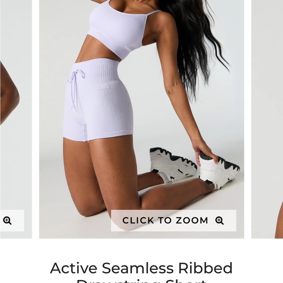 New size M Charlotte Russe active shorts - Picture 5 of 5